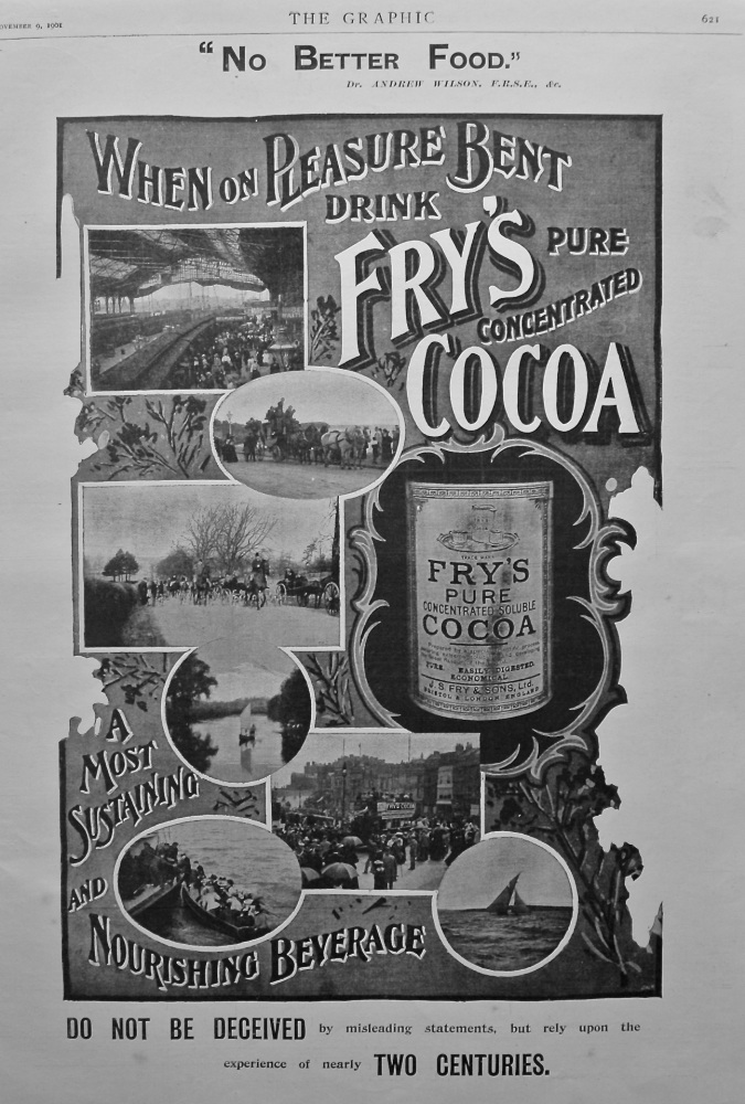 Fry's Cocoa. 1901.