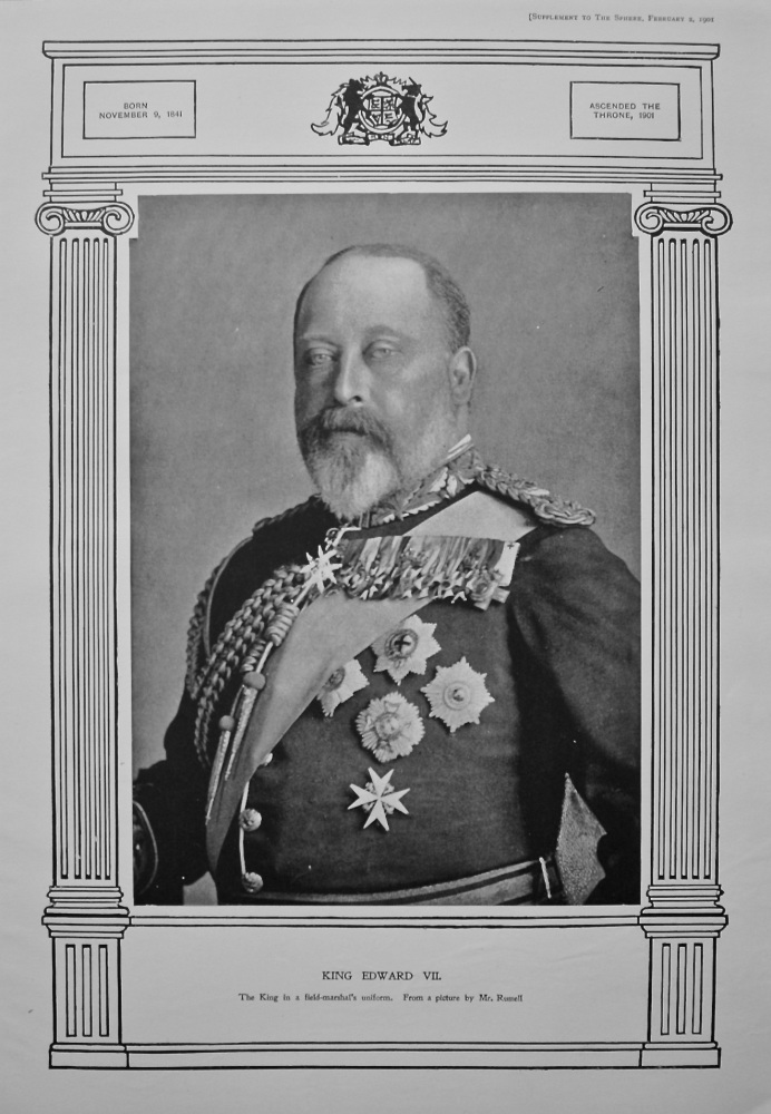 King Edward VII. 1901.