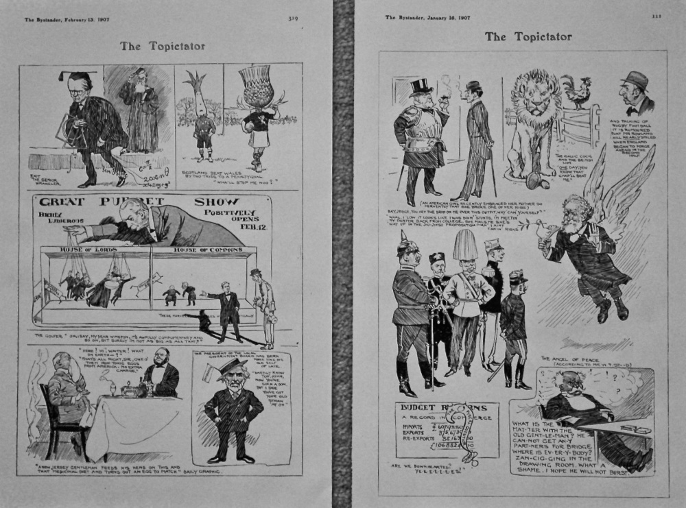 The Topictator. January 16th, and February 13th, 1907.