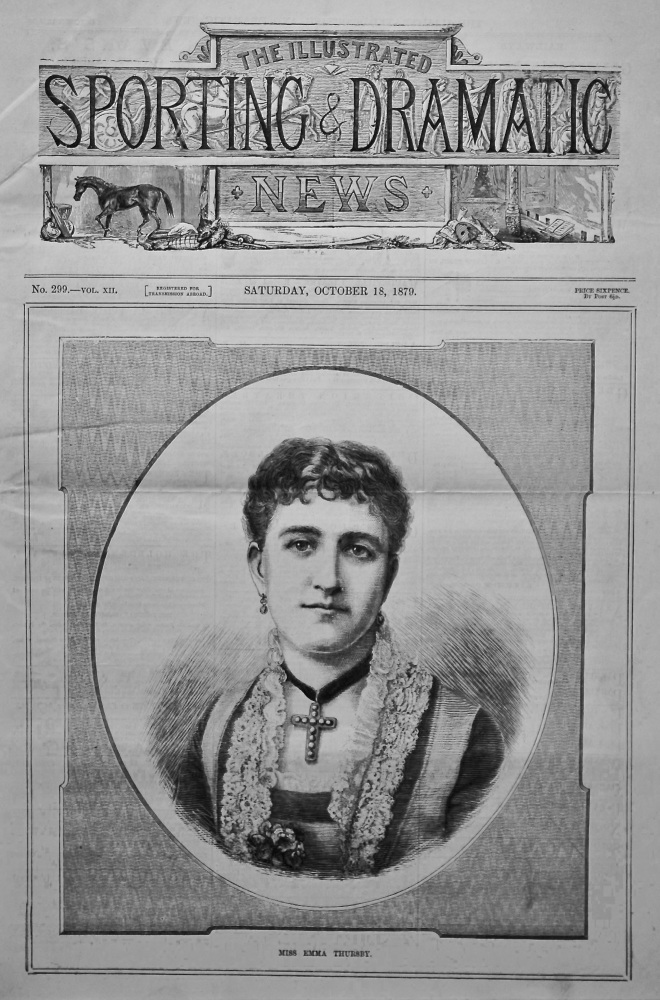 Miss Emma Thursby.  1879.