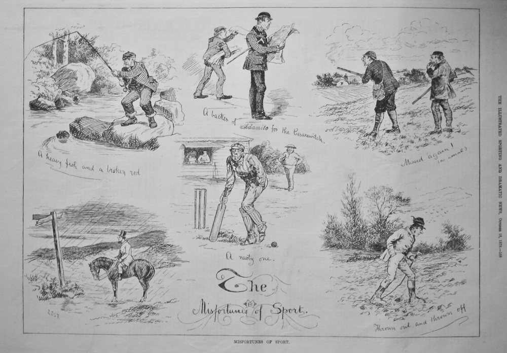 Misfortunes of Sport. 1879