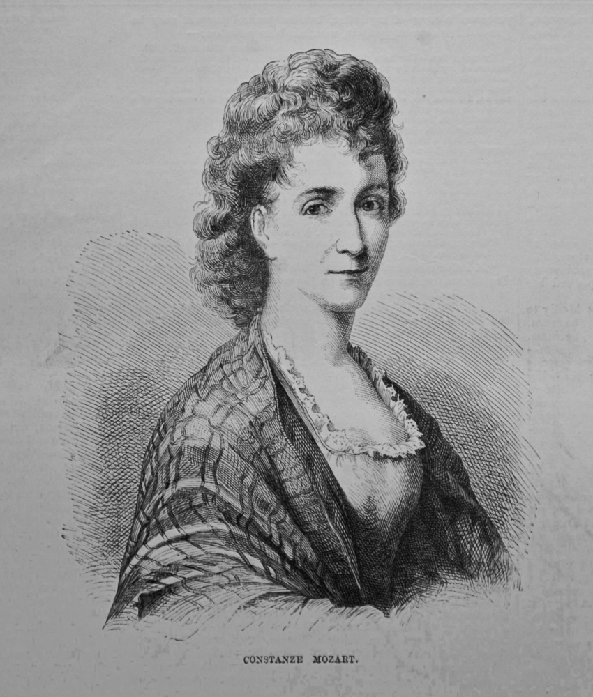 Constance Mozart. 1879.