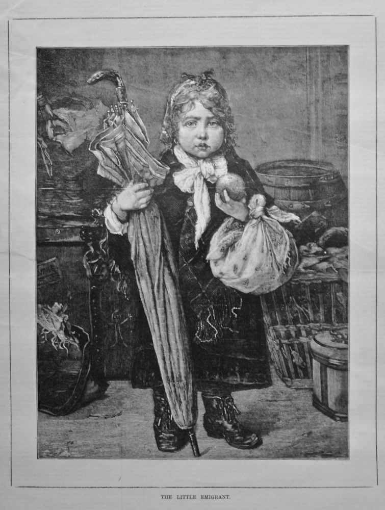 The Little Emigrant.  1880.