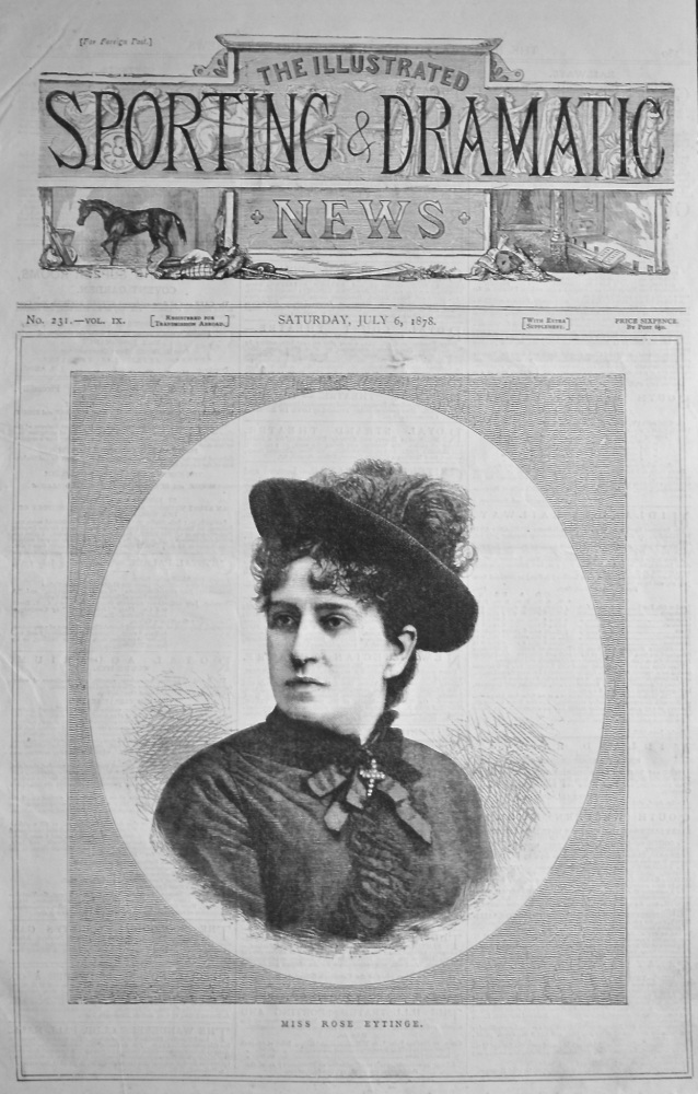 Miss Rose Eytinge.  1878.