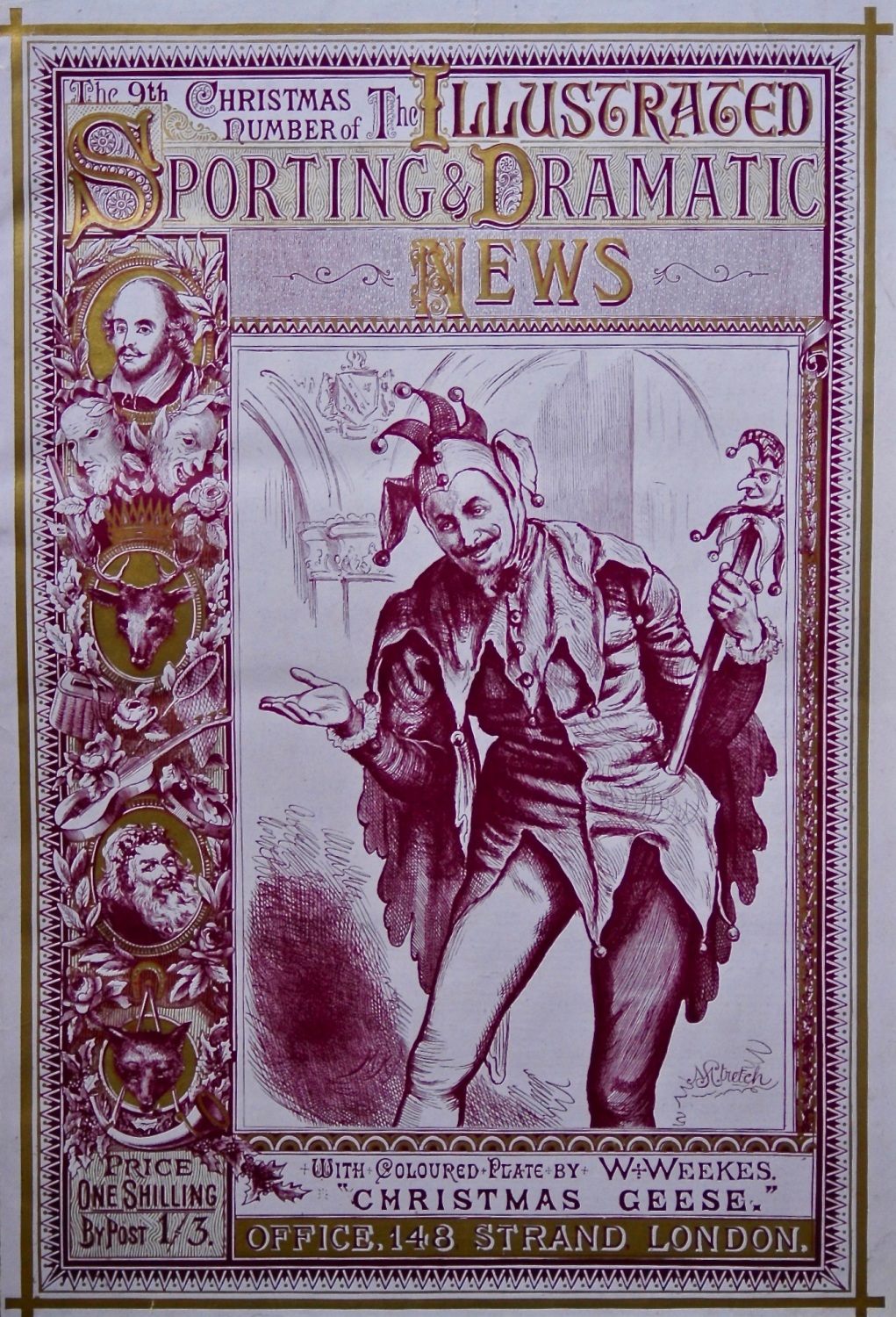 9th, Christmas Number of the Illustrated Sporting and Dramatic News, Decemb