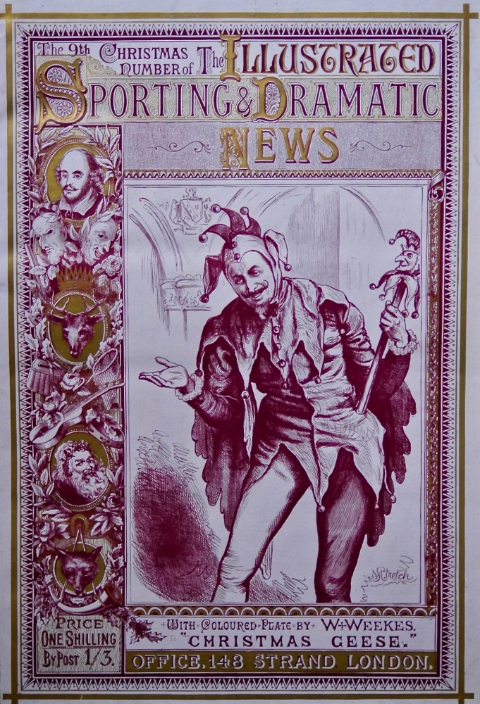 The 9th, Christmas Number of the Illustrated Sporting and Dramatic News, December 9th, 1882. (Front Cover).