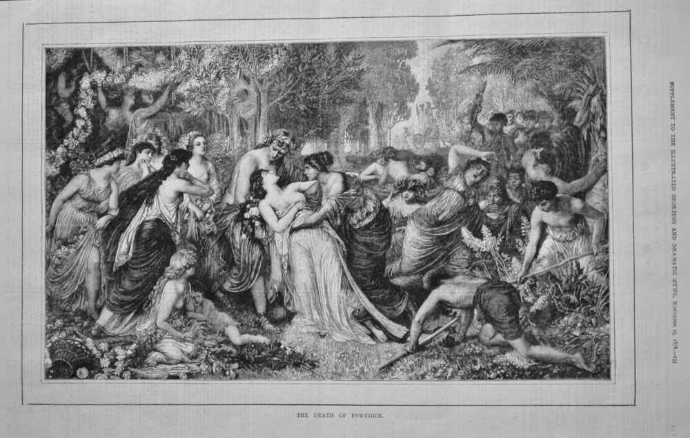 The Death of Eurydice.  1878.