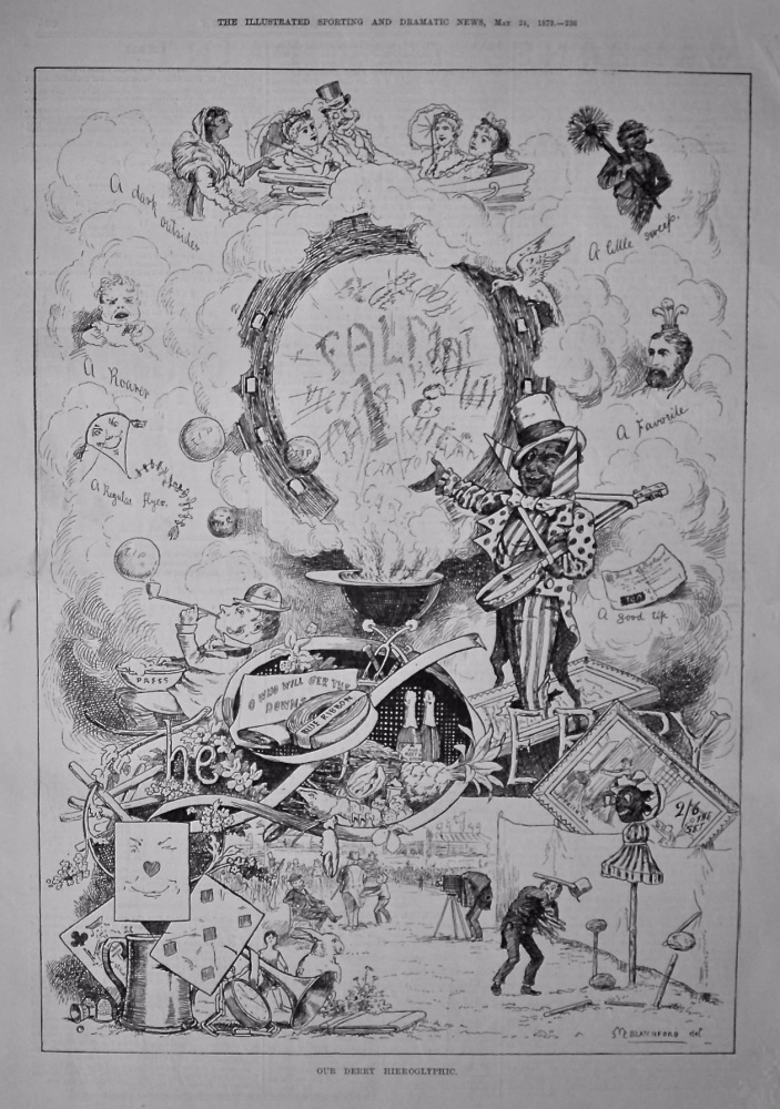 Our Derbyshire Hieroglyphic.  1879.