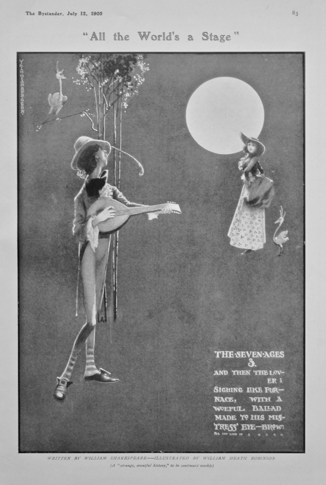 "All the World's a Stage"  1905.