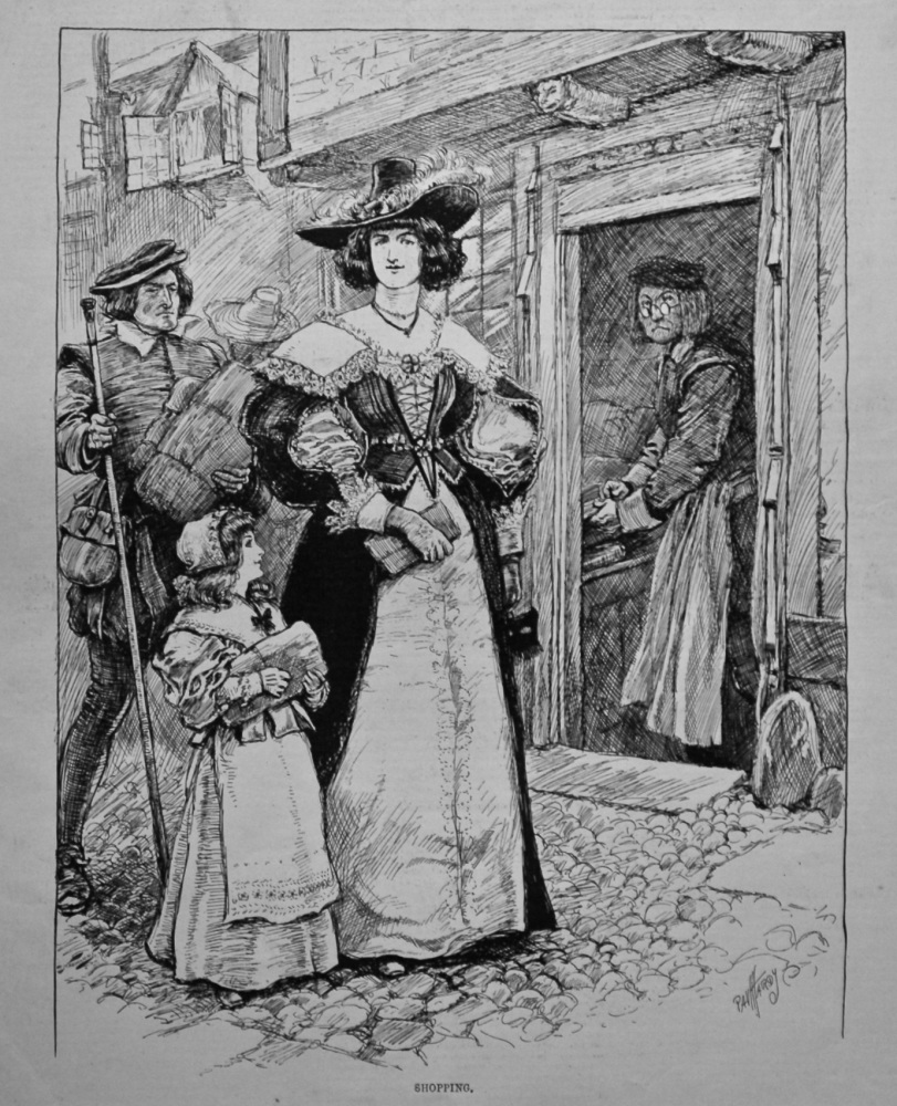 Shopping.  1897.