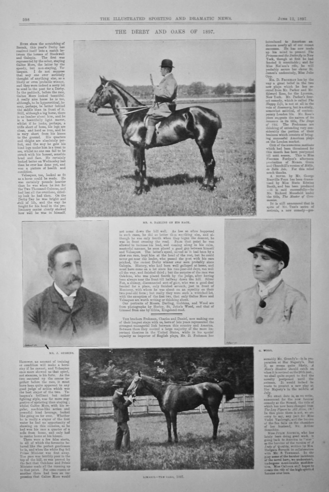 The Derby and Oaks of 1897.