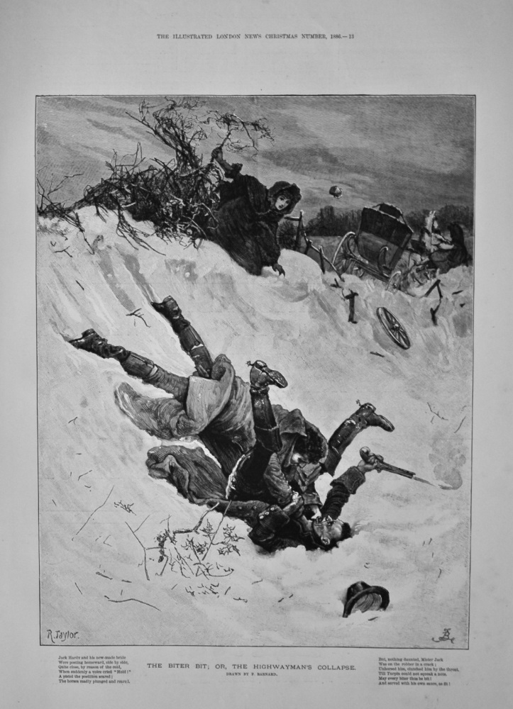 The Biter Bit ; Or, The Highwayman's Collapse.  1886.