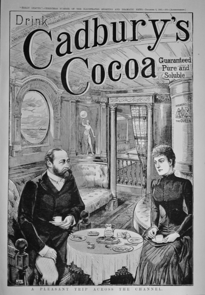 Cadbury's Cocoa.   1885.