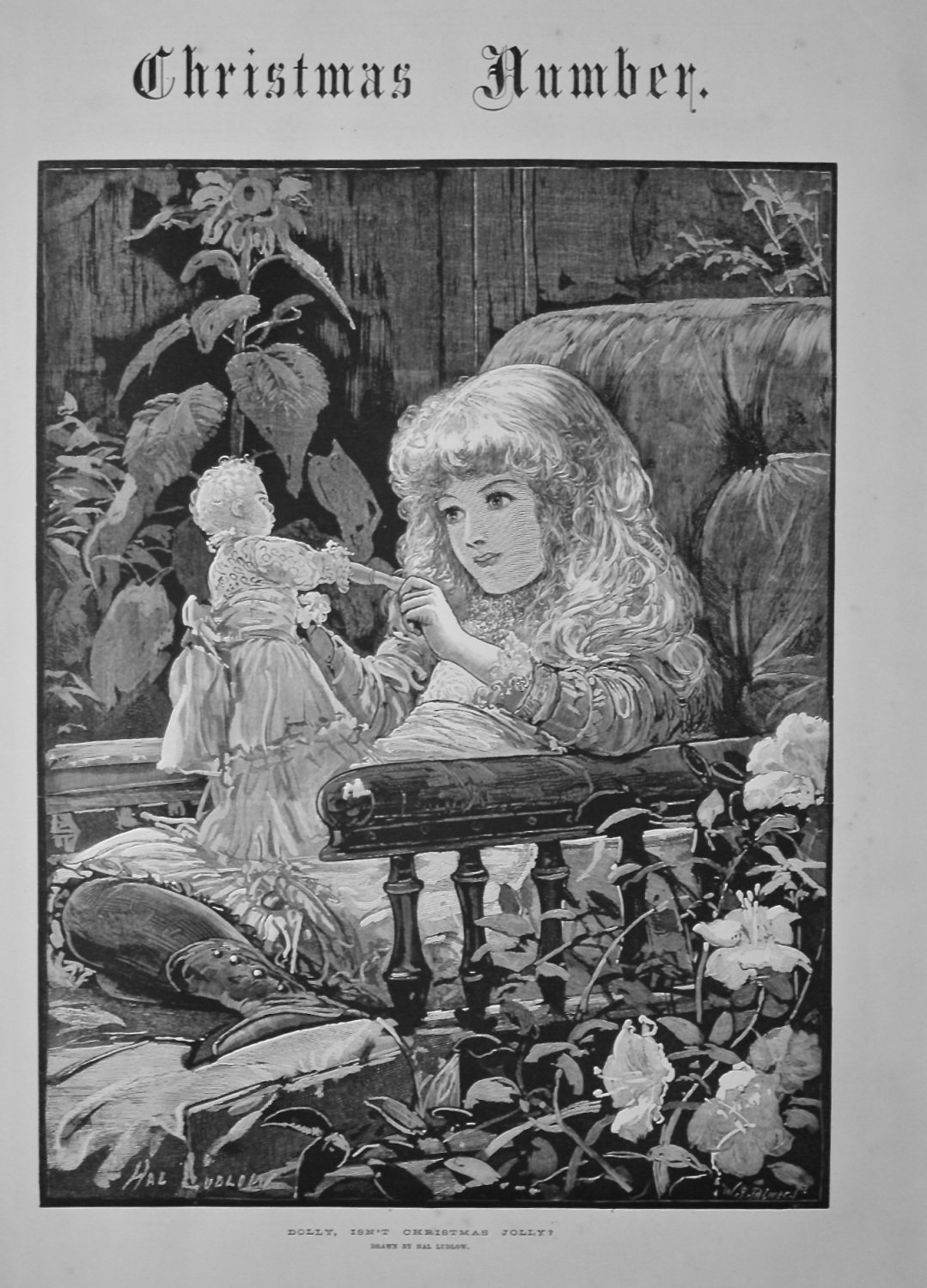 Dolly, Isn't Christmas Jolly ?.  1883.