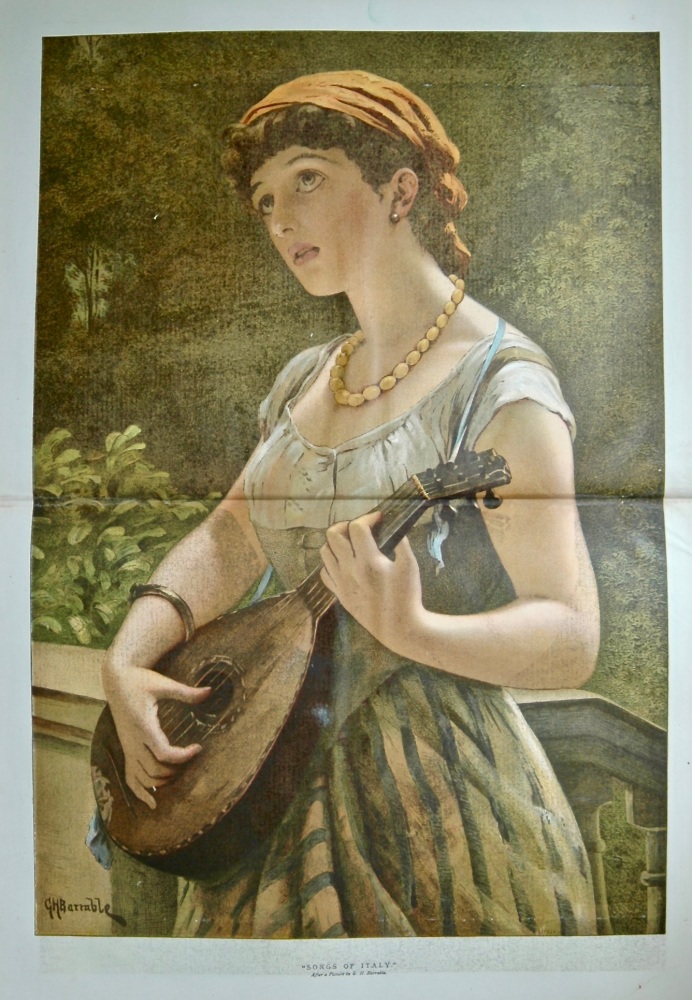 "Songs of Italy."  1884.