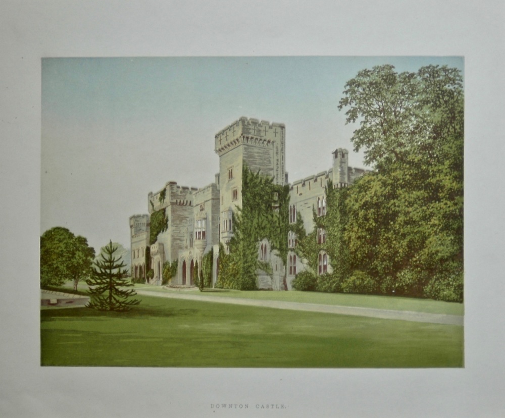 Downton Castle.  1880c.
