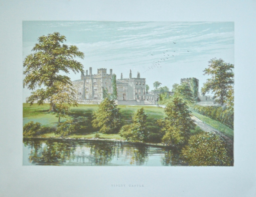 Ripley Castle. 1880c.