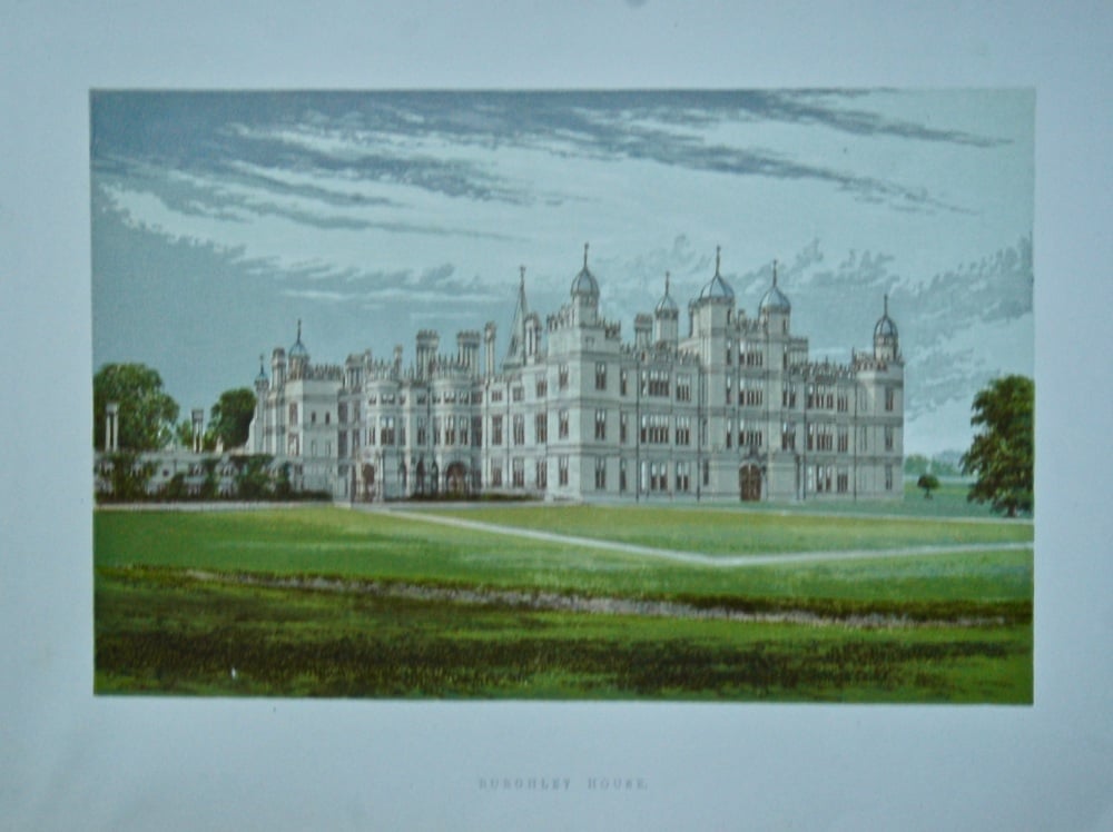 Burghley House.  1880c.