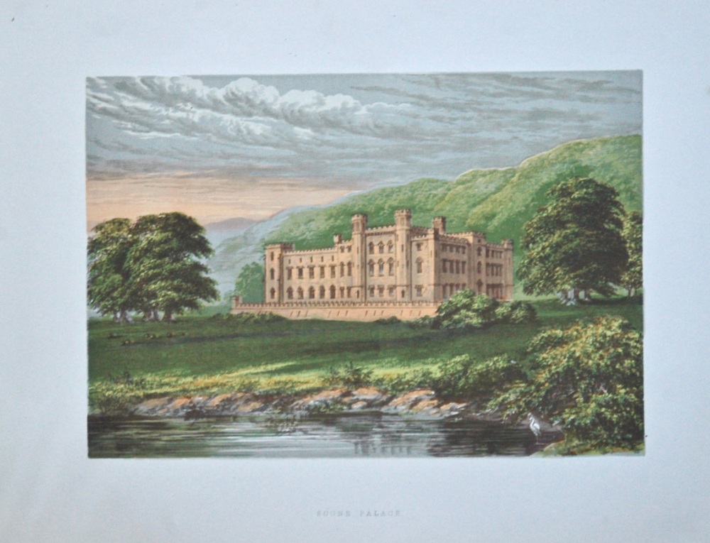Scone Palace.  1880c.