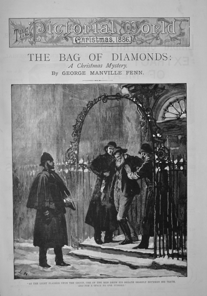 The Bag of Diamonds : A Christmas Mystery. By George Manville Fenn.   1886.