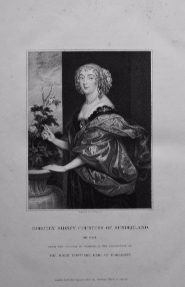 Dorothy Sydney, Countess of Sunderland. 1823.