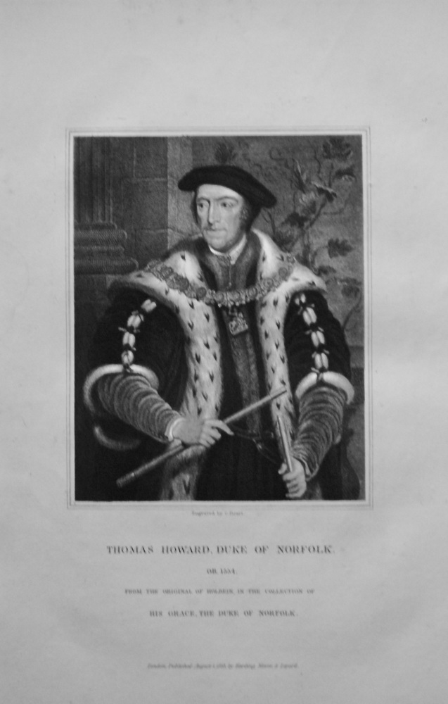 Thomas Howard, Duke of Norfolk. 1823.