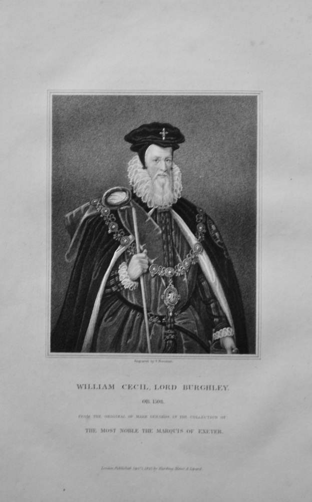 William Cecil, Lord Burghley. 1823.