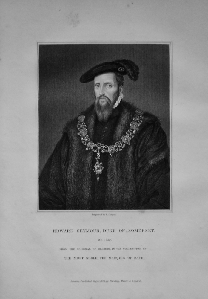 Edward Seymour, Duke of Somerset. 1823.