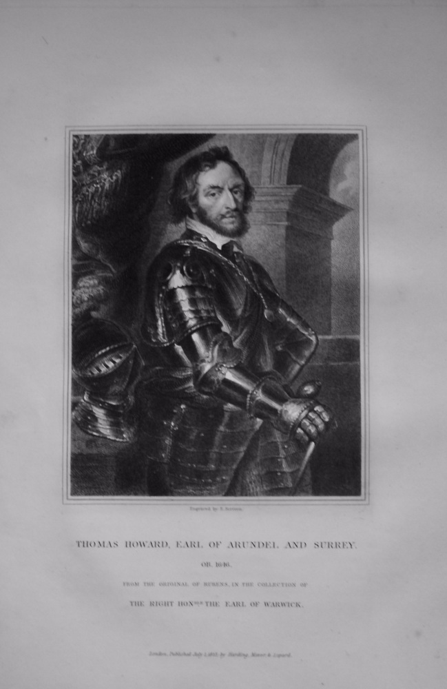 Thomas Howard, Earl of Arundel and Surrey.  1823.