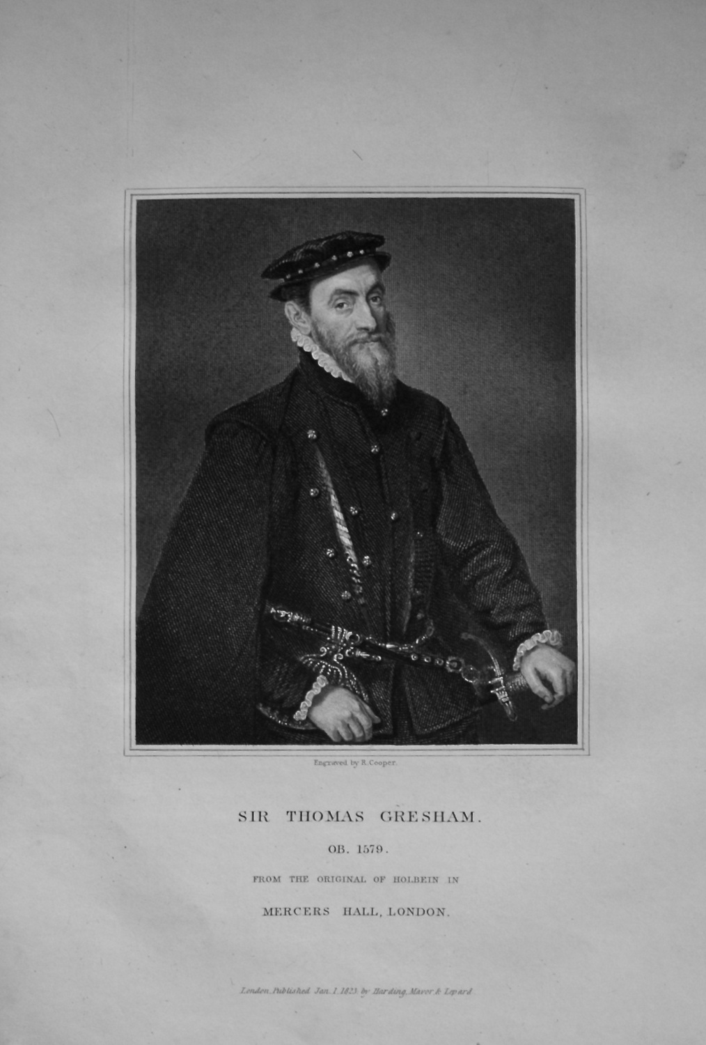 Sir Thomas Gresham.  1823.