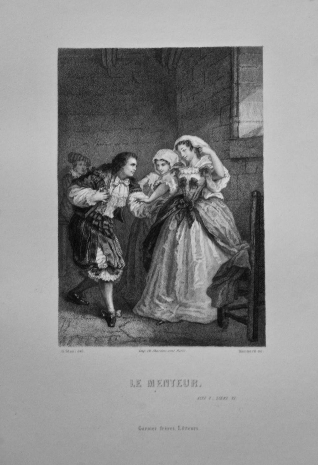 Le Menteur.  1862c.