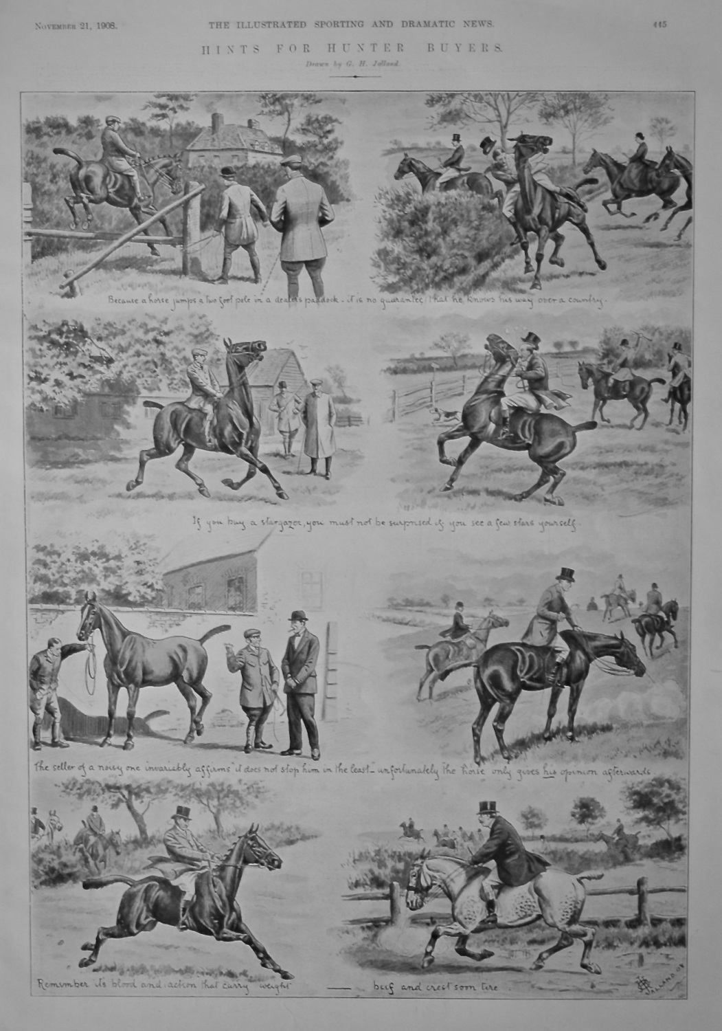 Hints for Hunter Buyers.  1908.