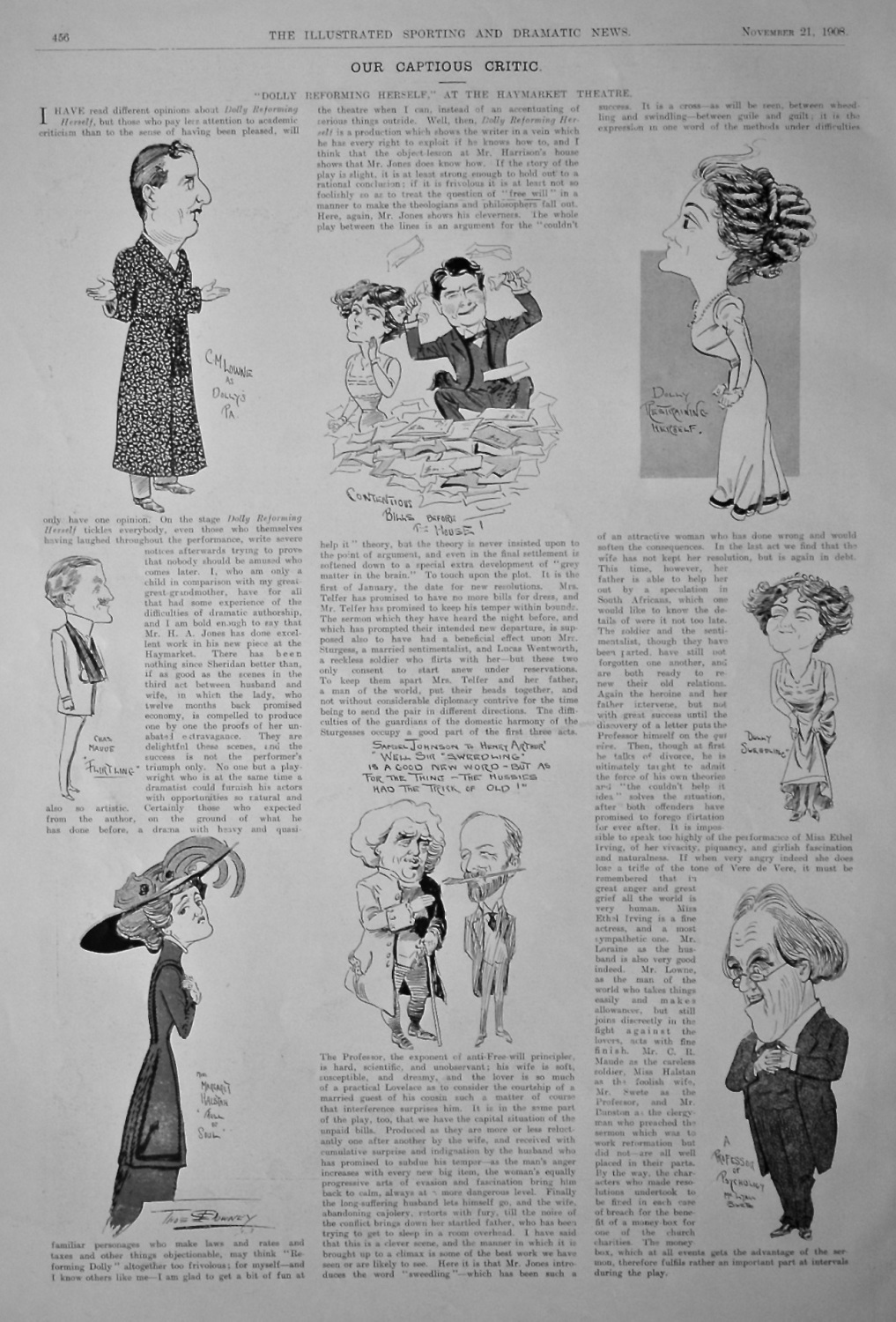 Our Captious Critic,  