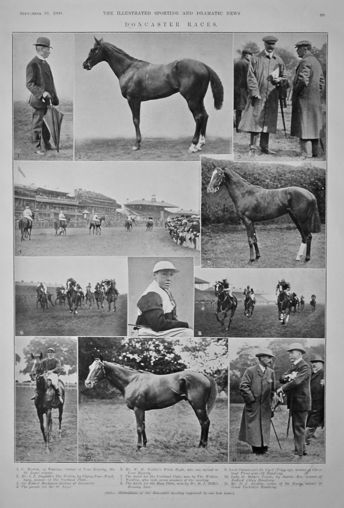 Doncaster Races.  1908.