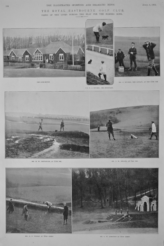 The Royal Eastbourne Golf Club. 1903.