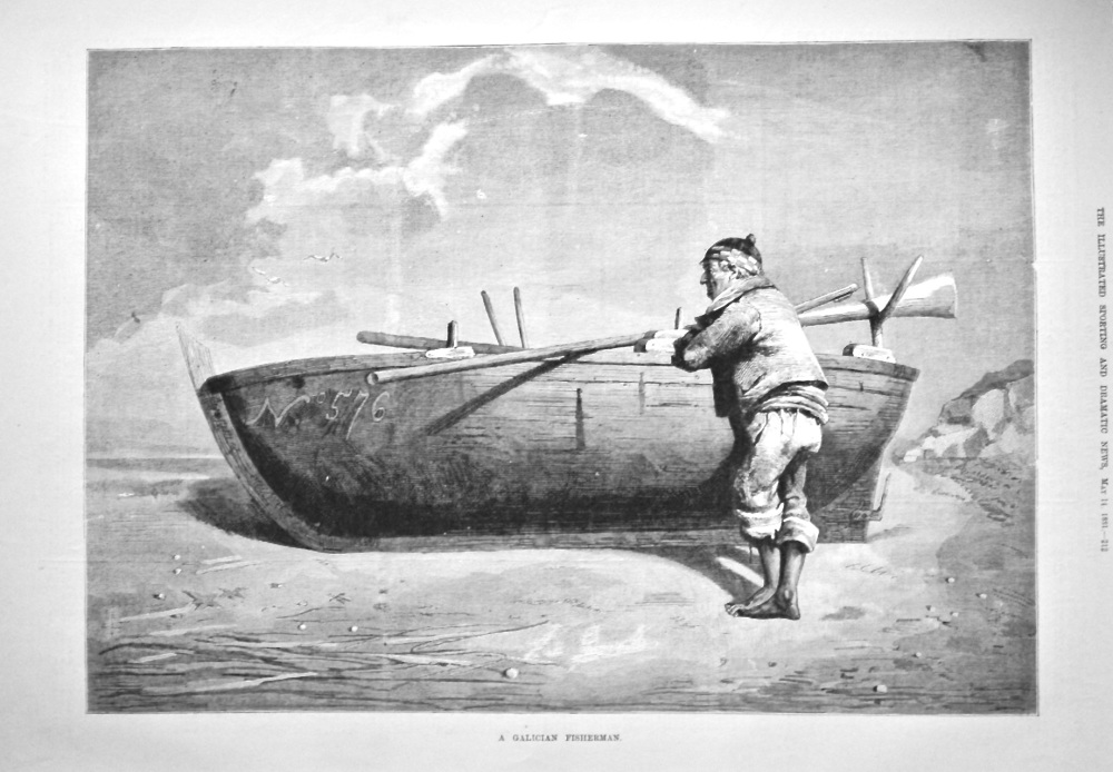 A Galician Fisherman.  1881.