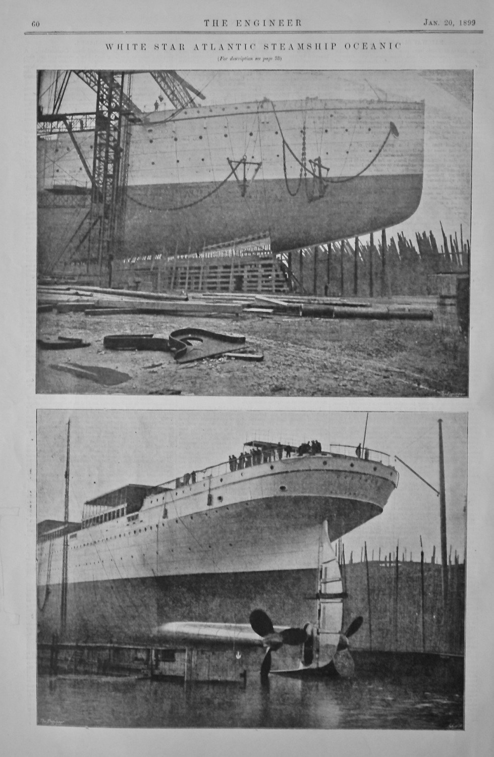 White Star Atlantic Steamship 