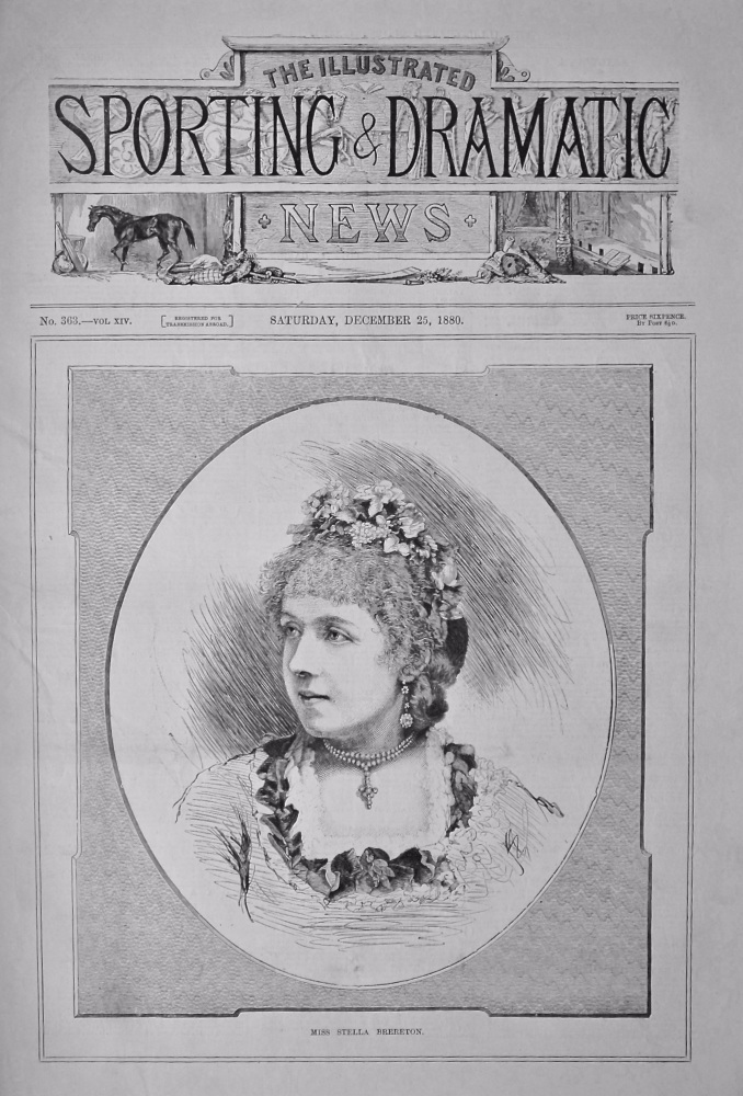 Miss Stella Brereton. 1880.