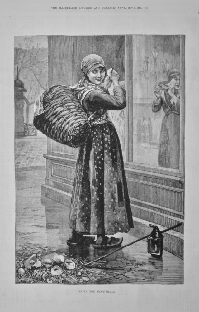 After the Masquerade.  1880.