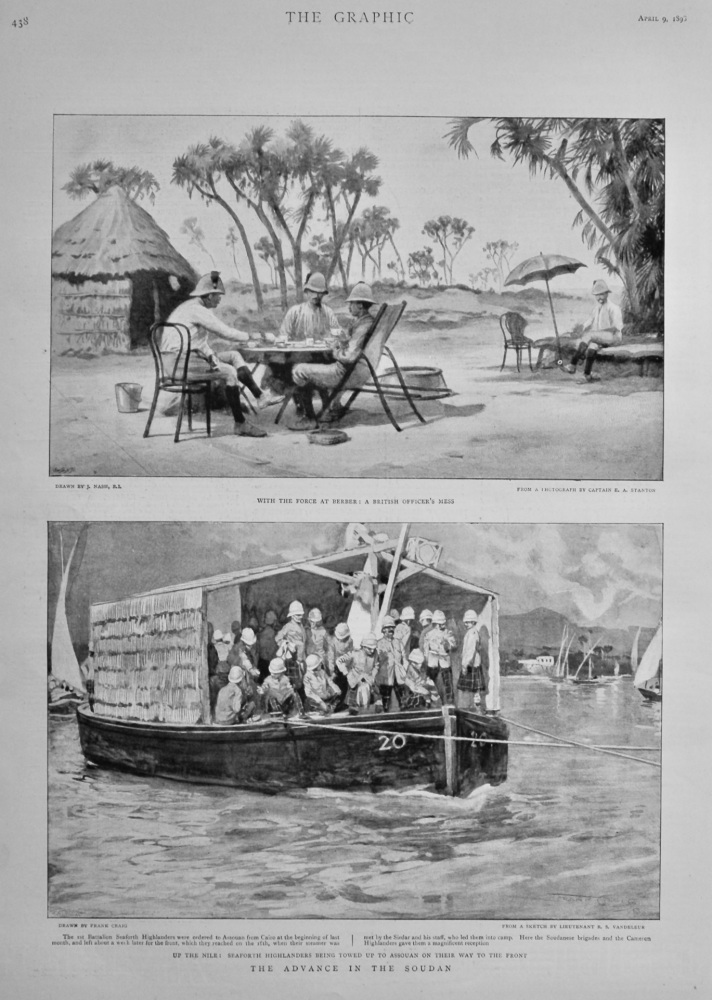 The Advance in the Soudan.  1898