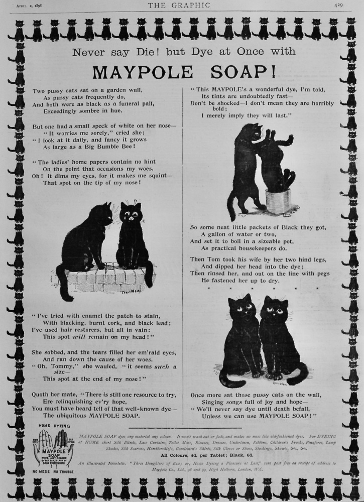 Maypole Soap.  1898.