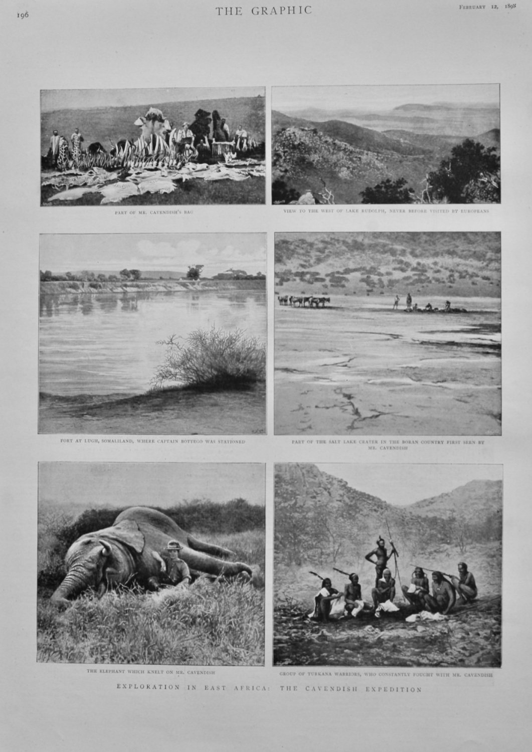 Exploration in East Africa : The Cavendish Expedition.  1898.