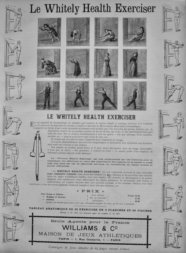Le Whitely Health Exerciser.  1899.