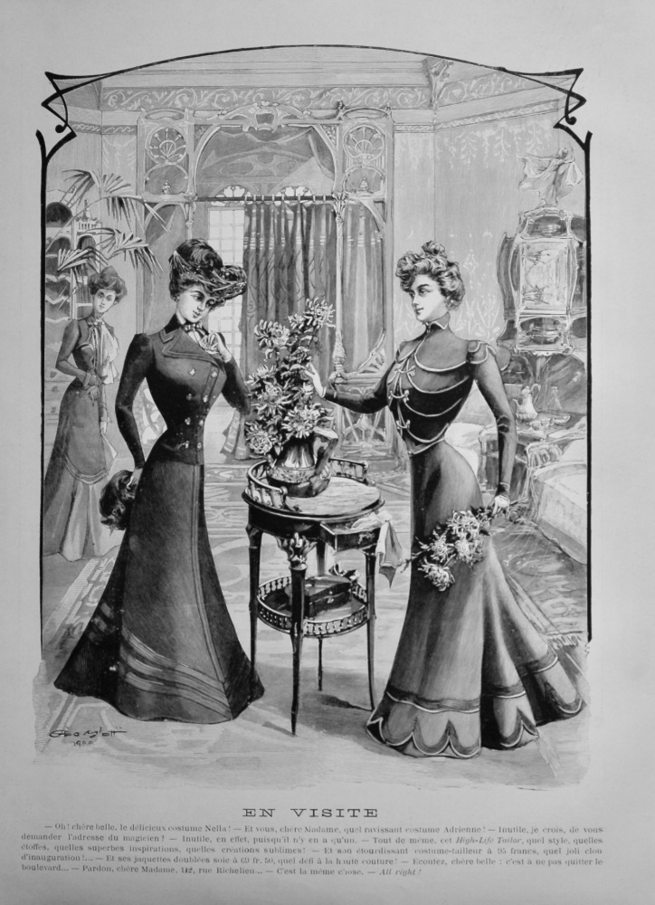 High Life Tailor.  1900.