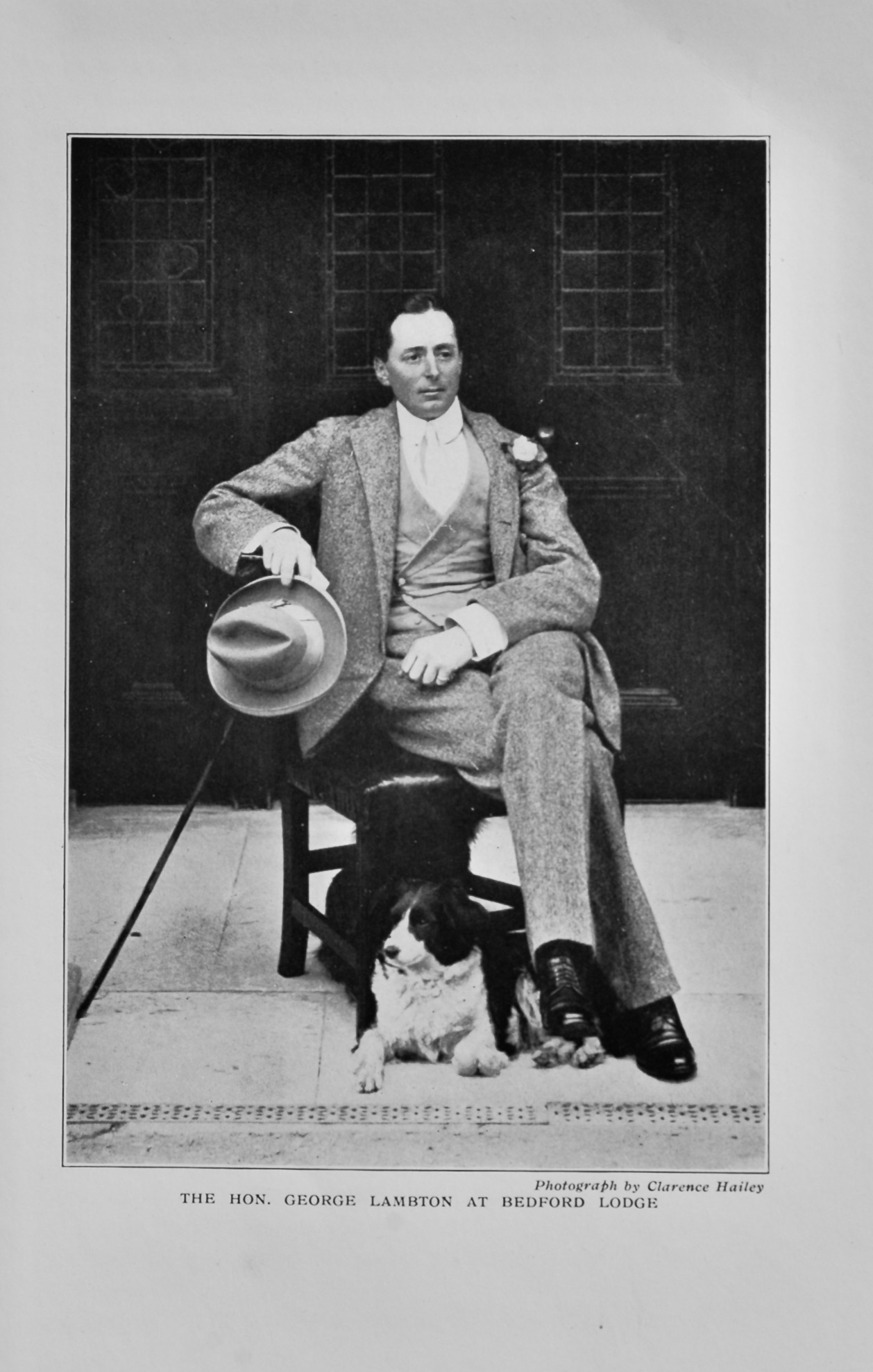 The Hon. Lambton at Bedford Lodge. (Horse Racing)