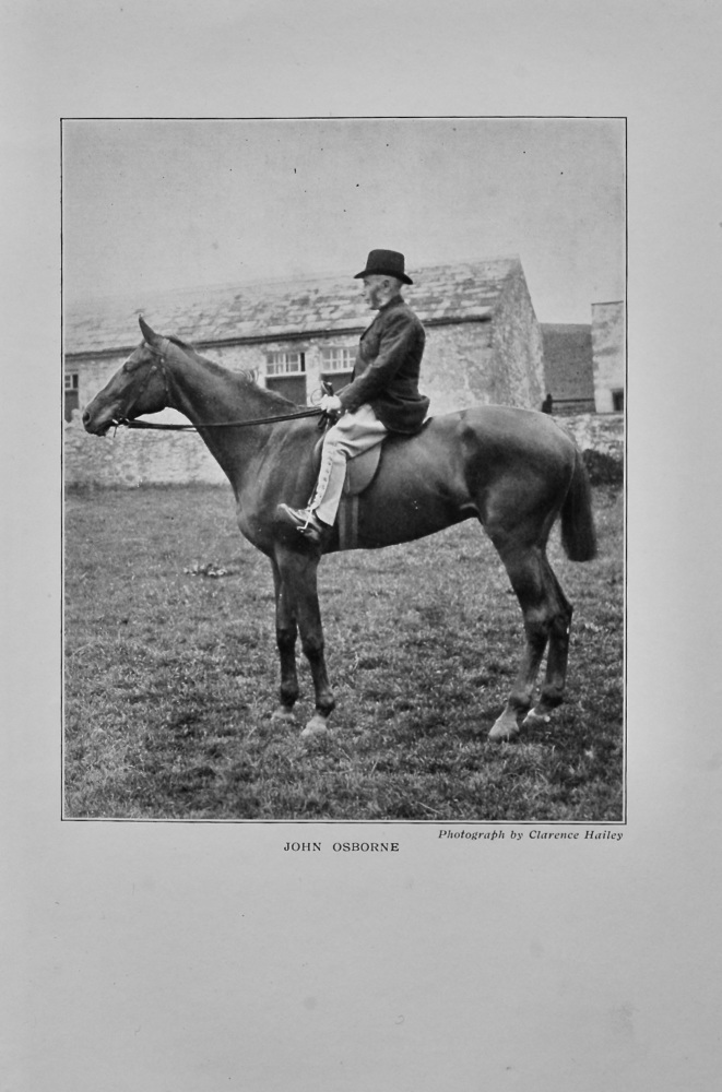 John Osborne. (on Horseback)