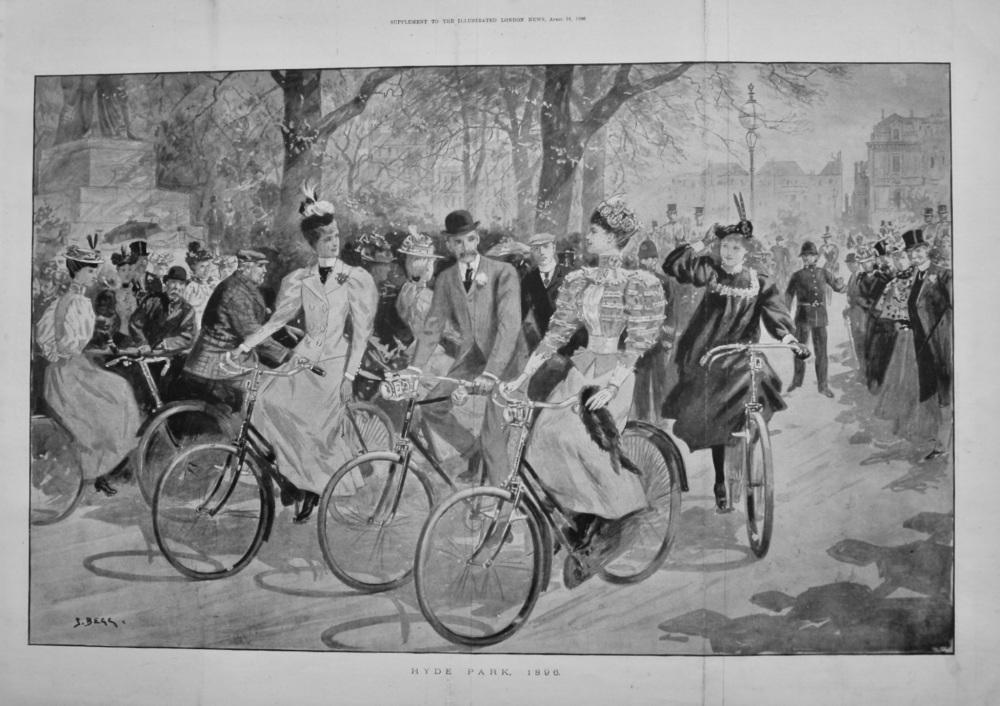 Hyde Park, 1896.  