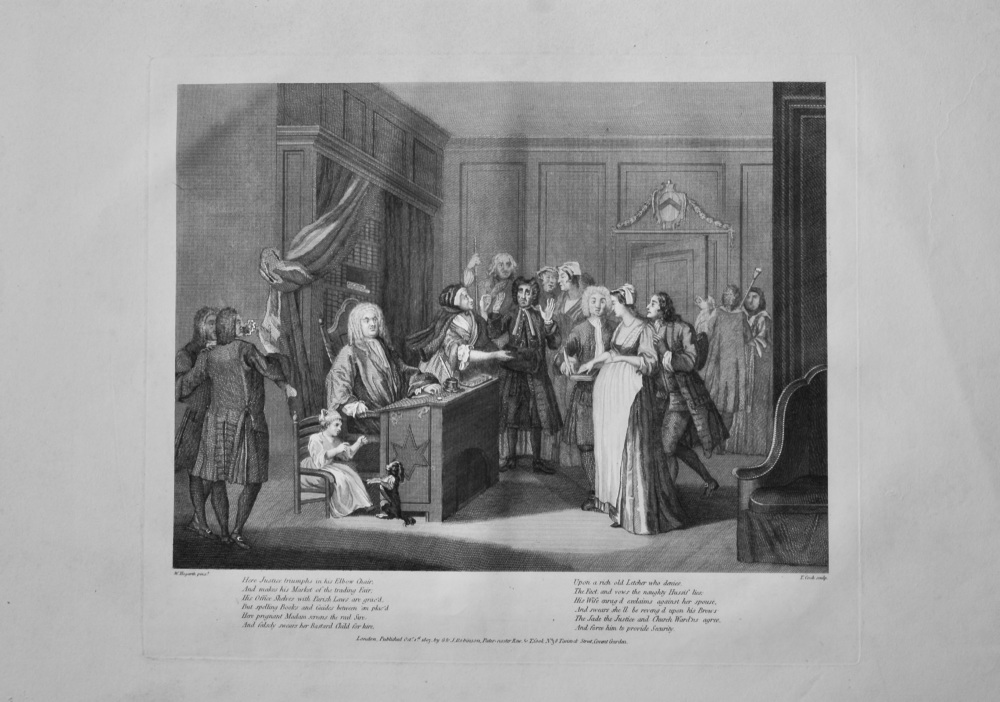 Justice Triumphs in his Elbow Chair.  1802.