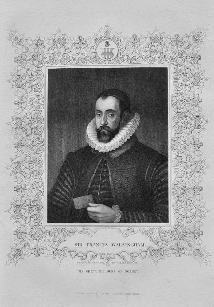 Sir Francis Walsingham. 