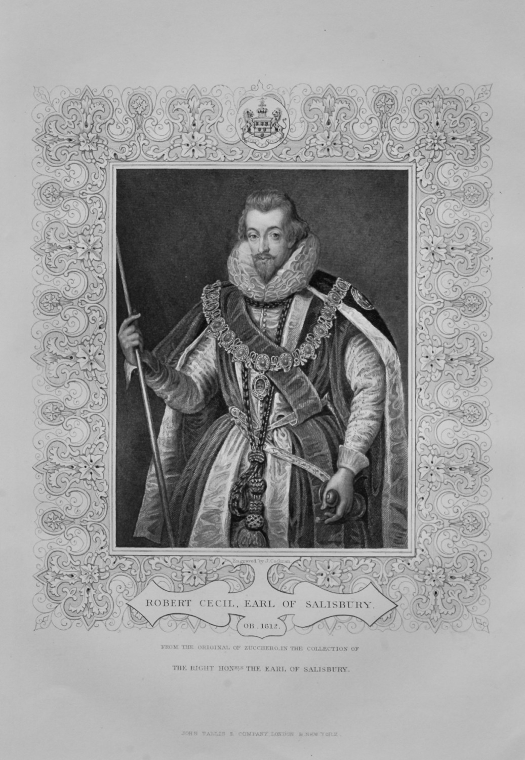 Robert Cecil, Earl of Salisbury. 
